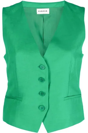 P.A.R.O.S.H. V-neck waistcoat