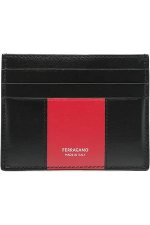 Salvatore Ferragamo Logo-stamp card holder