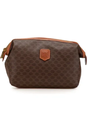 Céline 1998 Macadam Coated Canvas pouch