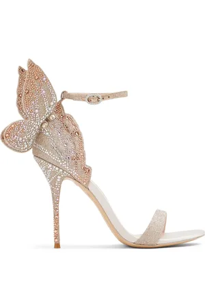 SOPHIA WEBSTER Chiara crystal-embellished sandals
