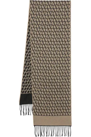VALENTINO GARAVANI Toile Iconographe reversible scarf