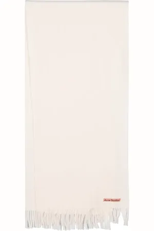 Acne Studios Fringed wool scarf