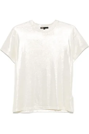 Maje Lamé-effect T-shirt