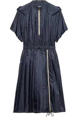 Prada Re-Nylon zip-up utility dress