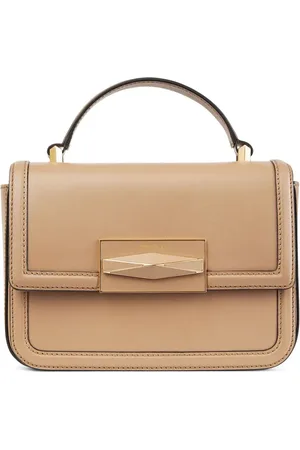 Jimmy Choo Diamond leather top-handle bag