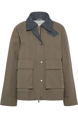 Brunello Cucinelli Funnel-neck jacket