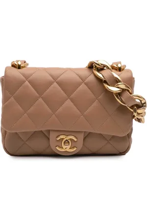 CHANEL 2021-2024 Small Quilted Lambskin Funky Town Flap shoulder bag