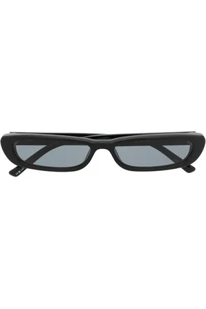 Linda Farrow X The Attico narrow frame sunglasses