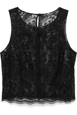 ERMANNO SCERVINO Floral-lace top