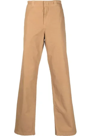 Aspesi Straight-leg cotton trousers