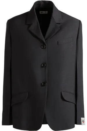 Bally Logo-patch blazer