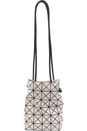Issey Miyake Geometric-pattern bucket bag