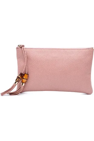 Gucci 2016-2024 Calfskin Bamboo clutch bag