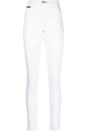 Philipp Plein High-rise skinny-cut jeans
