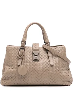 Bottega Veneta 2012-2024 Small Nappa Intrecciato Roma satchel