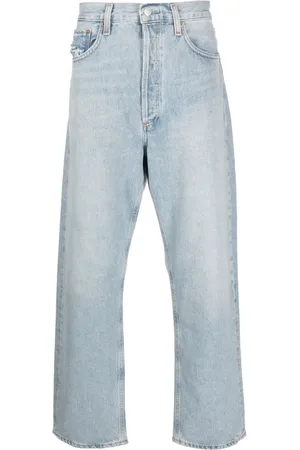 AGOLDE Straight-leg mid-rise jeans