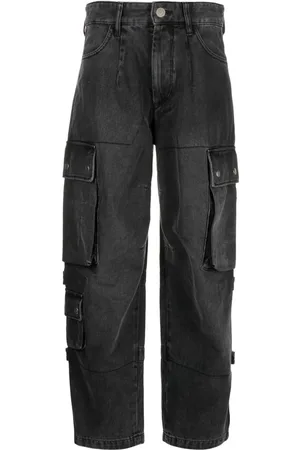 Isabel Marant Elore denim cargo pants