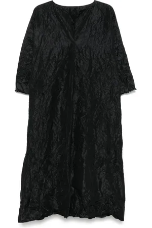 DANIELA GREGIS Boat-neck midi dress