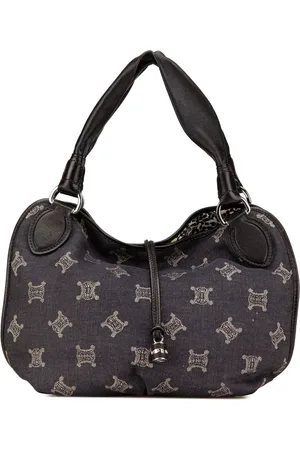 Céline 2008 Denim Macadam Bittersweet hobo bag