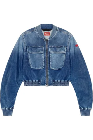 Diesel De-Khlo-S Track denim bomber jacket