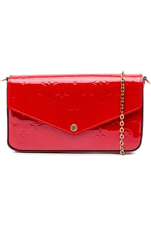 LOUIS VUITTON 2018 Monogram Vernis Pochette Felicie crossbody bag