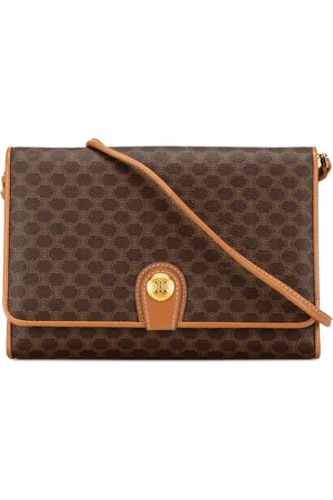 Céline 2007 Macadam Coated Canvas crossbody bag