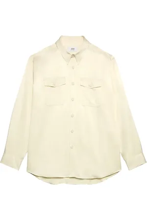 Ami Pointed-collar long-sleeve shirt