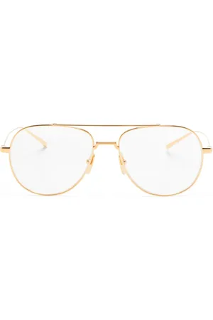 DITA EYEWEAR Metal pilot-frame glasses