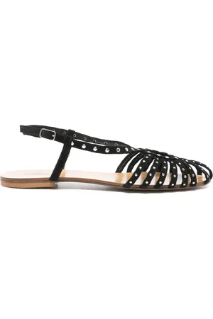 ANNA F. Suede sandals