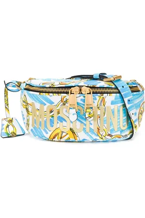 Moschino Chain print belt bag