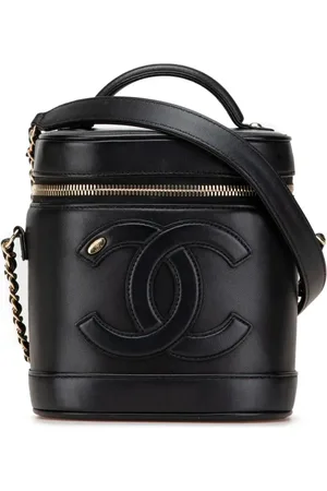 CHANEL 2019 CC Lambskin Vanity Case satchel