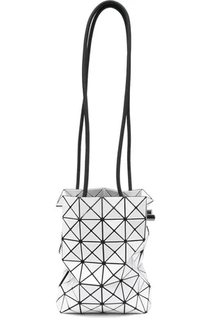 Issey Miyake Geometric-pattern bucket bag