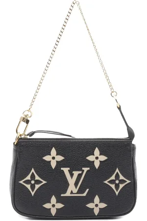 LOUIS VUITTON 2021-2025 Bicolor Monogram Empreinte Mini Pochette Accessoires handbag