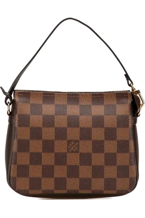 LOUIS VUITTON 1999 Damier Ebene Trousse Pochette handbag