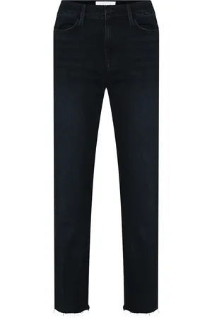 Frame Cropped straight-leg jeans