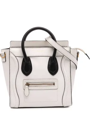 Céline 2013 Nano Bicolor Smooth Calfskin Luggage Tote satchel