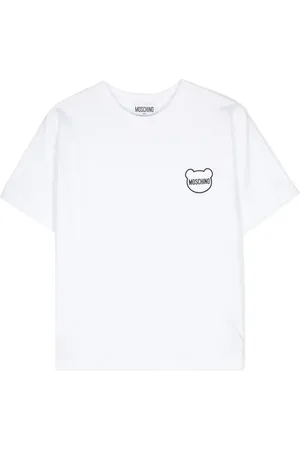 Moschino Logo-patch cotton T-shirt