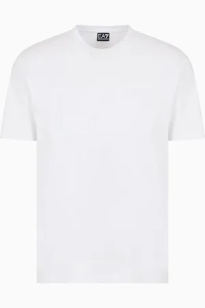 EA7 Logo-embossed T-shirt