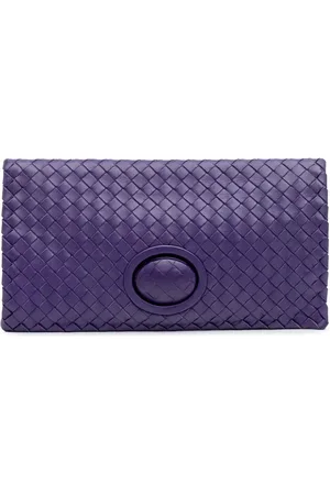 Bottega Veneta 2012-2024 Nappa Intrecciato Turn Lock clutch bag