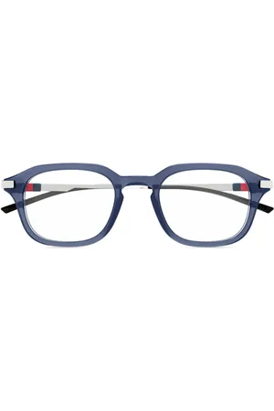 Gucci Web-detail glasses