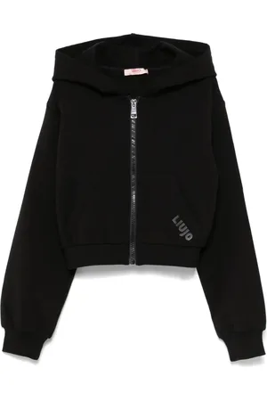 Liu Jo Rubberised-logo hoodie
