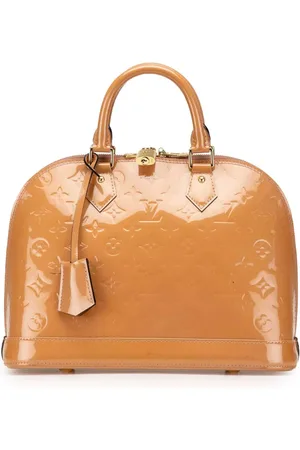 LOUIS VUITTON 2012 Monogram Vernis Alma PM satchel