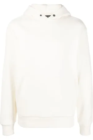 Ermenegildo Zegna Pouch-pocket cotton-cashmere hoodie