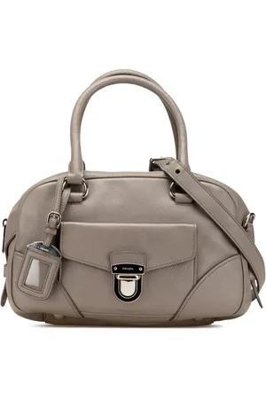 Prada 2000-2013 Vitello Daino Zip Top satchel