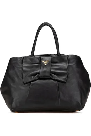 Prada 2010-2024 Nappa Fiocco Bow tote bag