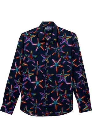 Vilebrequin Disco Stars-print shirt