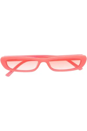 Linda Farrow X The Attico narrow-frame sunglasses