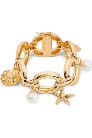 Self-Portrait Pearl-detailing bracelet