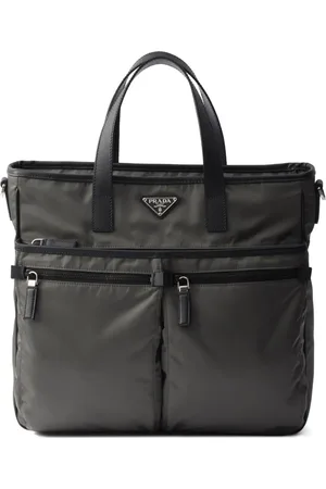 Prada Re-Nylon pocket-detail tote bag