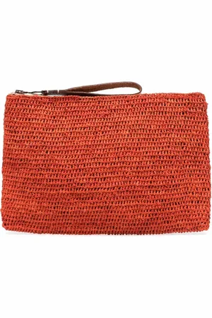 IBELIV Woven zipped clutch bag